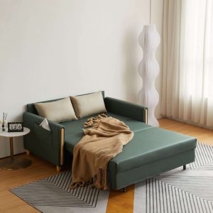 JASIWAY 3 in 1 Sleeper Sofa Convertible Pull Out Couch Bed with Storage