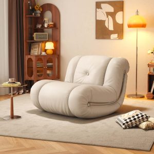 JASIWAY Rocking Sofa Leisure Chair Recliner Single Sofa with Comfortable Backrest