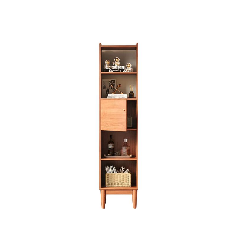 JASIWAY Wooden Bookcase Combo Multifunctional Storage and Display Cabinet