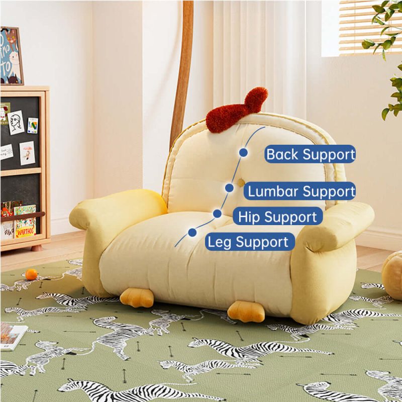 JASIWAY Little Chick Cartoon Kids Sofa