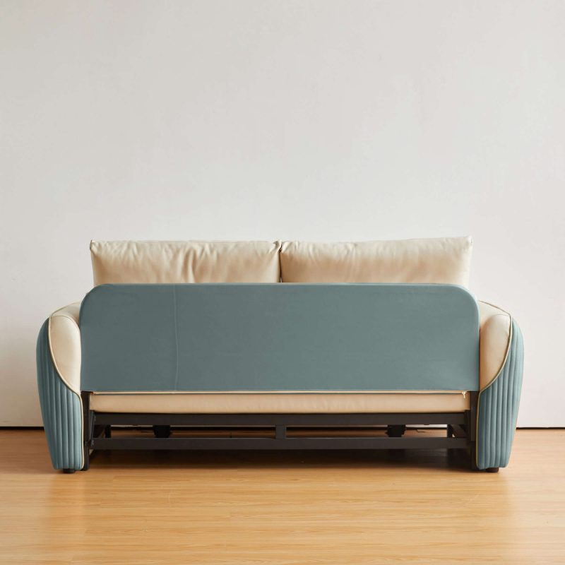 JASIWAY 71.7"  Folding Leisure Sofa Bed with Storage Pocket