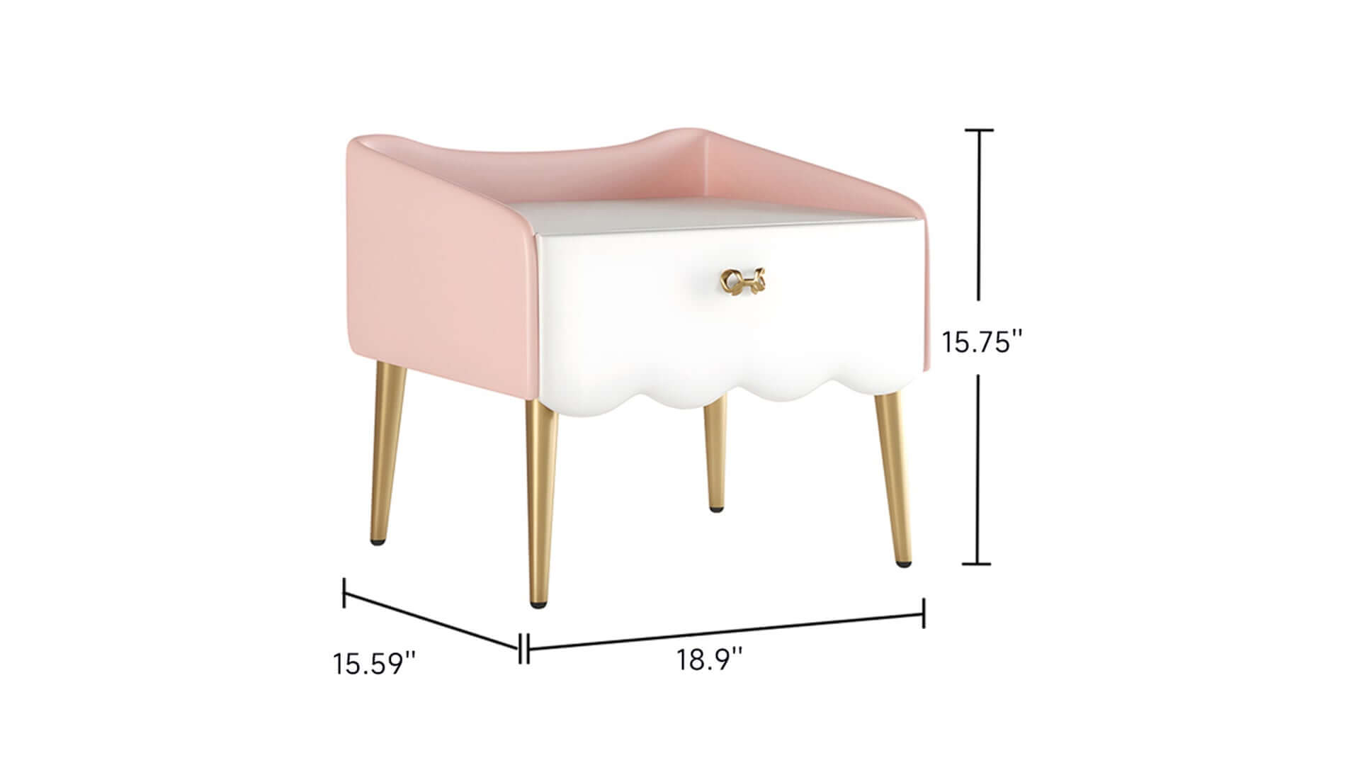Dimension of Children's Bedside Table