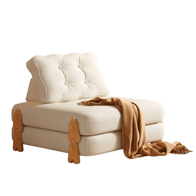 JASIWAY Floor Folding Modular Sofa Bed - Convertible & Comfortable for Sitting or Sleeping