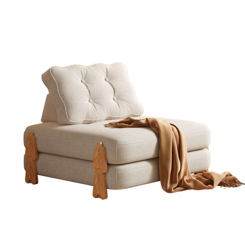JASIWAY Floor Folding Modular Sofa Bed - Convertible & Comfortable for Sitting or Sleeping