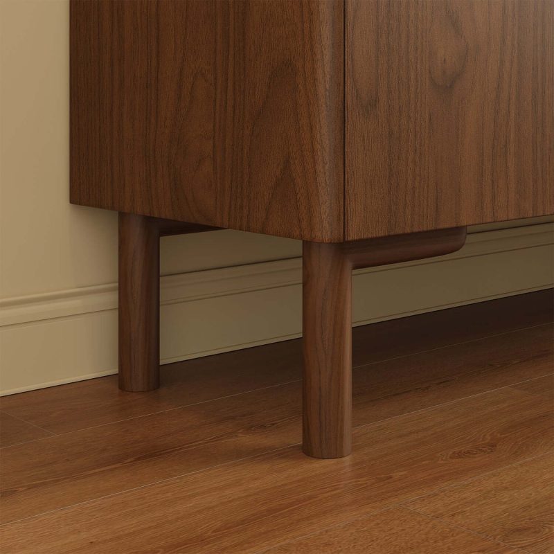 JASIWAY Wooden Retro Accent Cabinet with Drawers