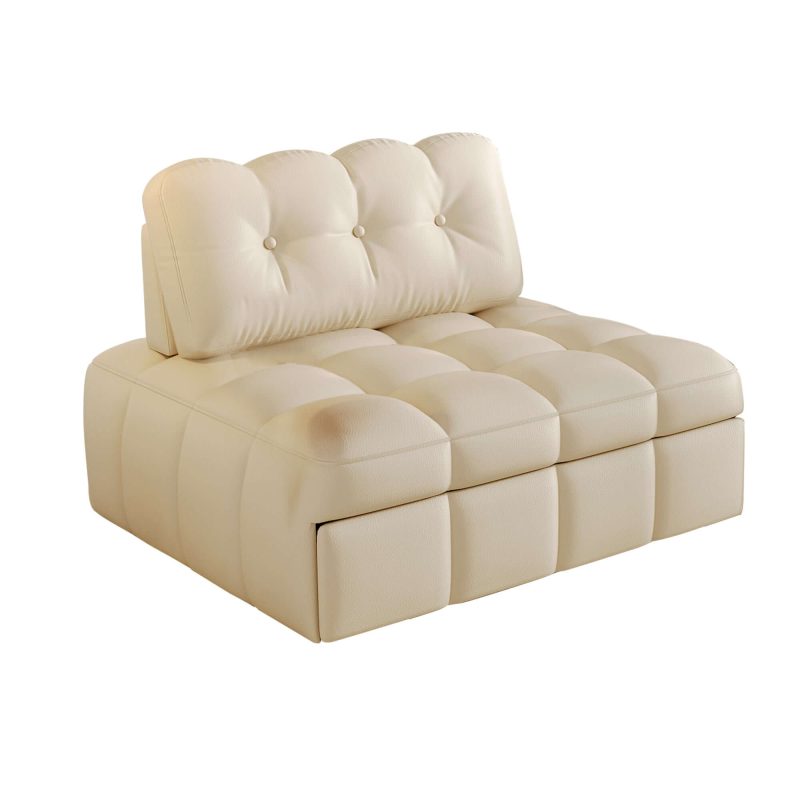 JASIWAY Modern Convertible Sofa Bed Easily Switch Between Couch and Bed