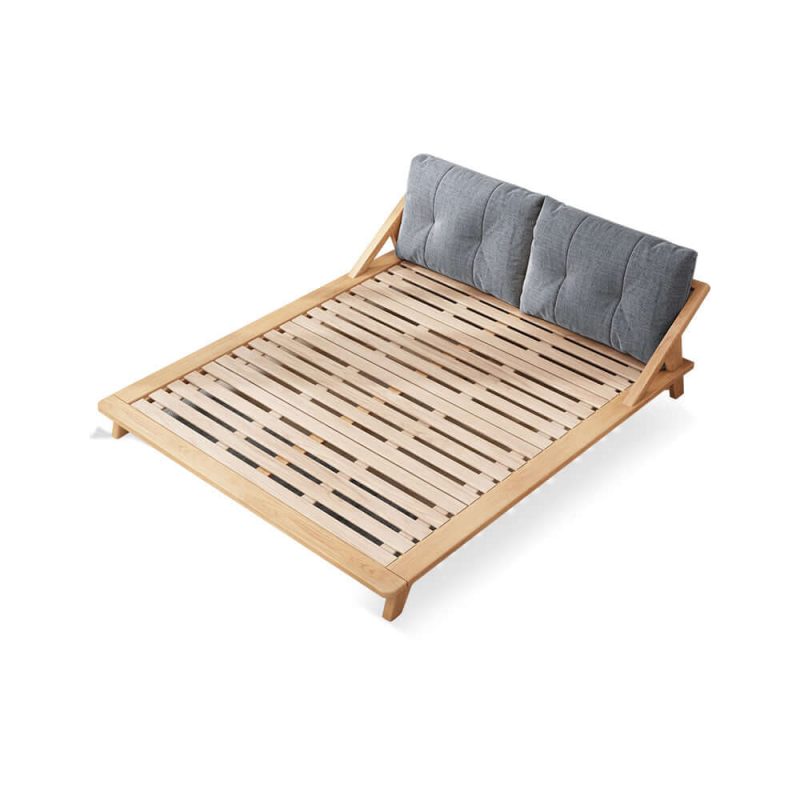 JASIWAY Solid Wood Bed Tatami Double Bed