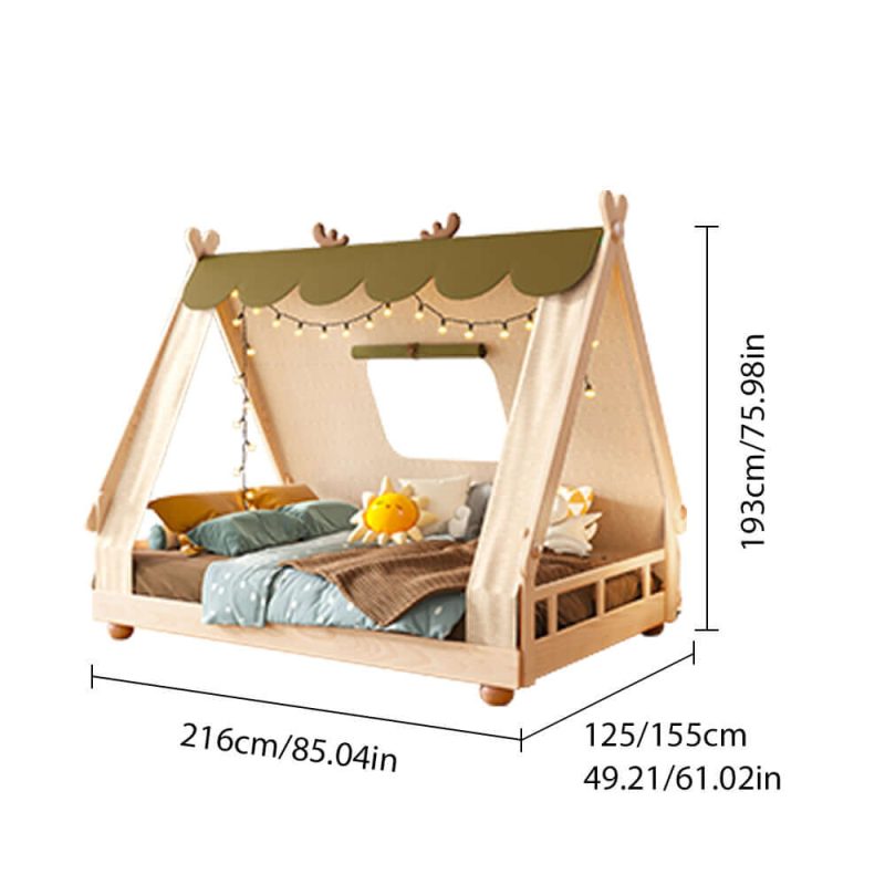 JASIWAY Children's Bed Creative Treehouse Design