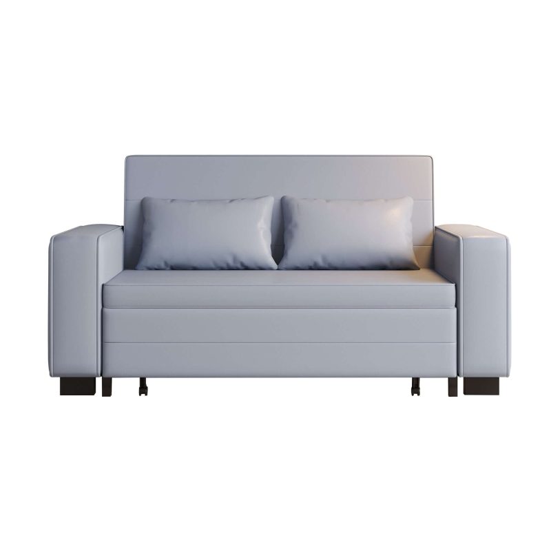 JASIWAY 63" Pull-out Sleeper Sofa Bed with Storage