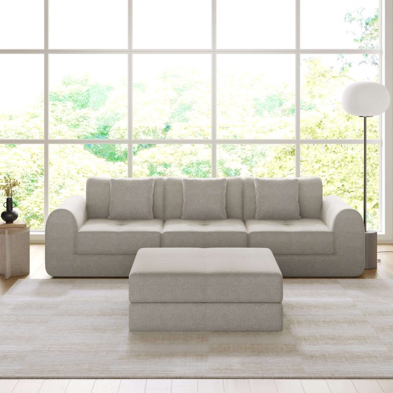 JASIWAY Convertible Modular Sofa Bed Floor Combine Freely