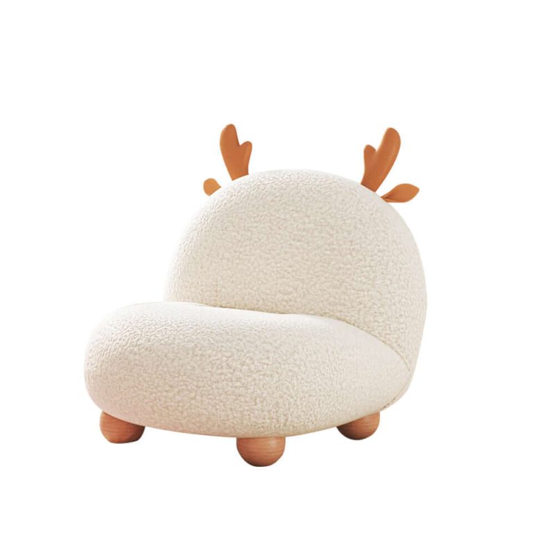 JASIWAY Little Deer Kids Lazy Sofa Sofa Stool Chair