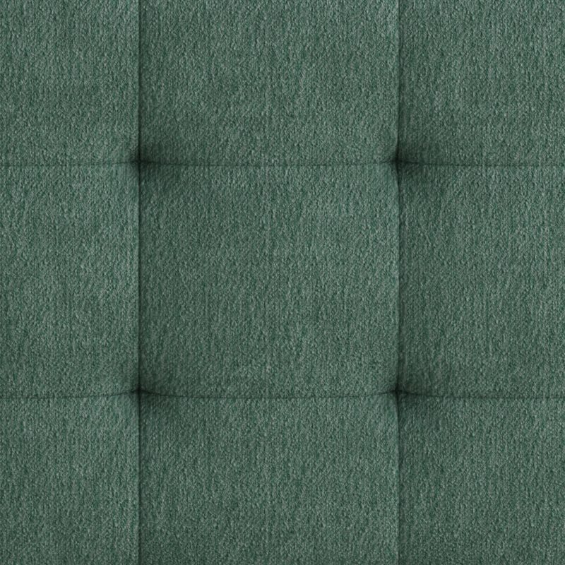 JASIWAY Modern Green Love Seat Sofa with Chenille Velve Fabric