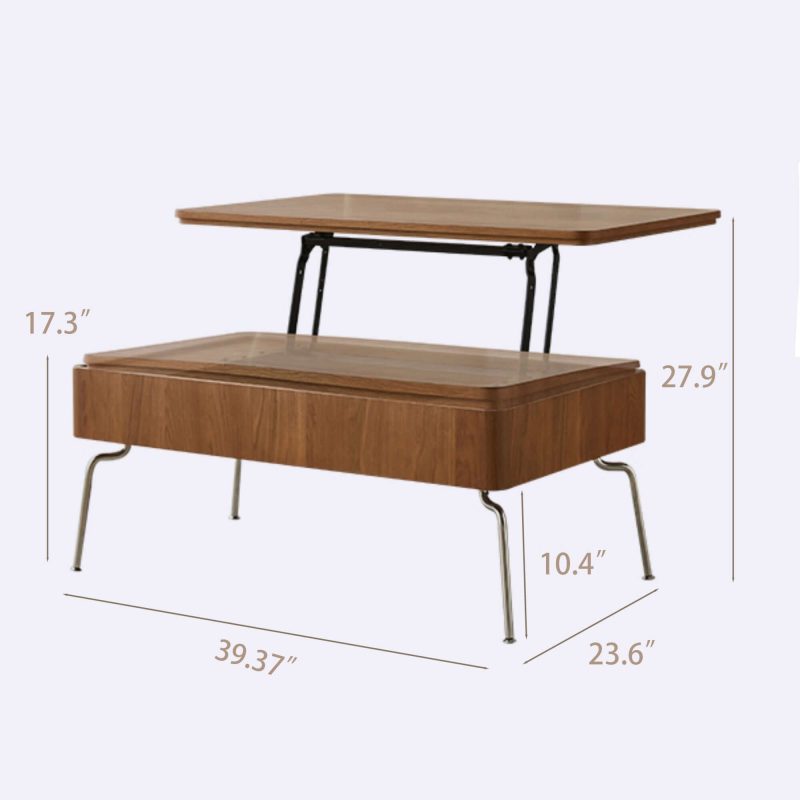JASIWAY Modern Lift Top Coffee Table with Storage