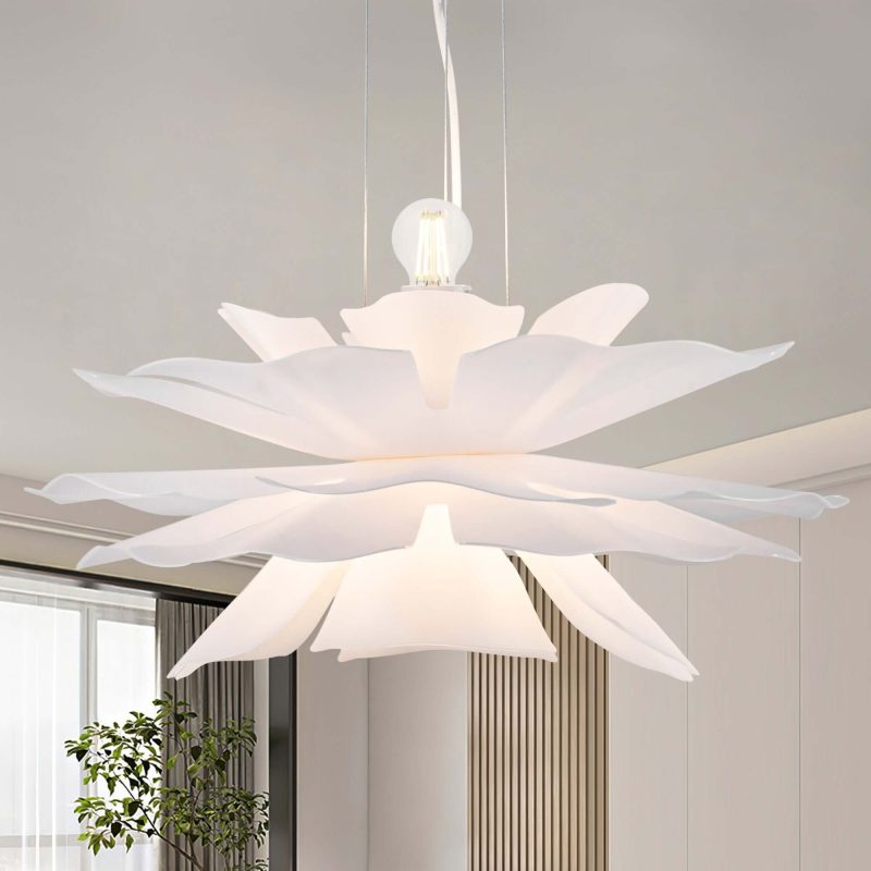 JASIWAY Geometric Pendant light fixture with Light Dimmable