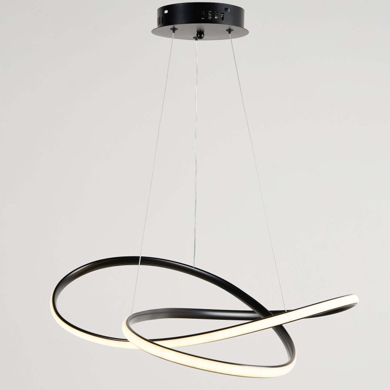 JASIWAY Unique LED Dimmable Chandelier with Remote Control