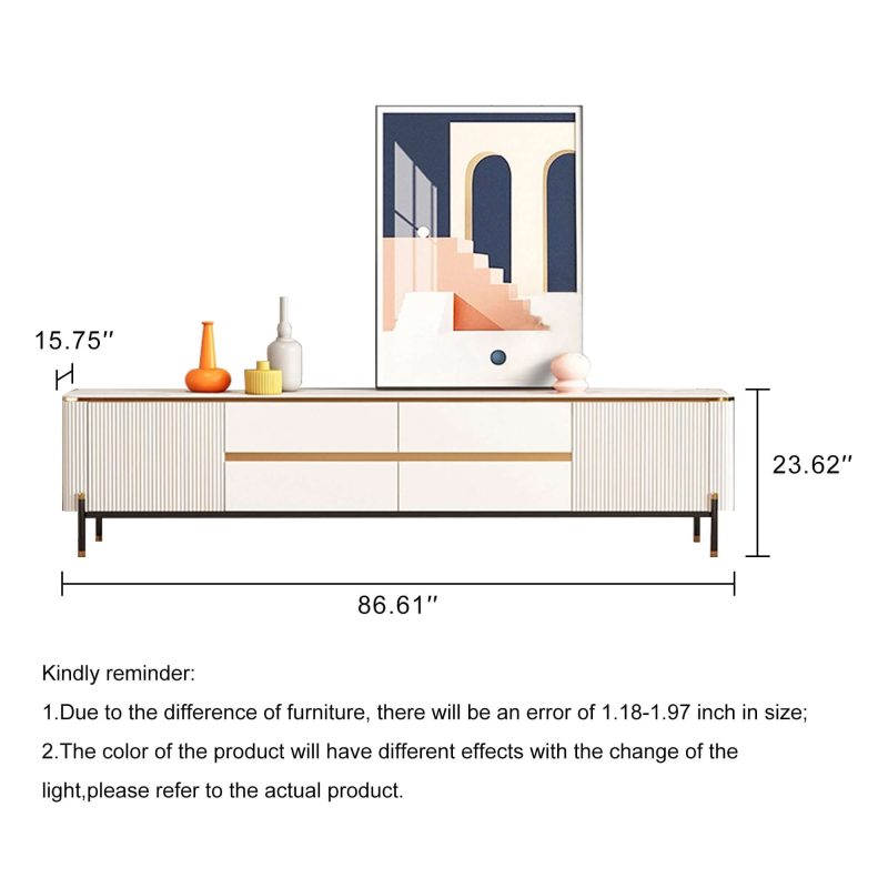 JASIWAY High Quality Sintered Stone Modern TV Stand