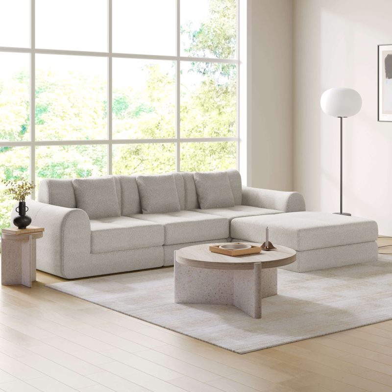 JASIWAY Convertible Modular Sofa Bed Floor Combine Freely