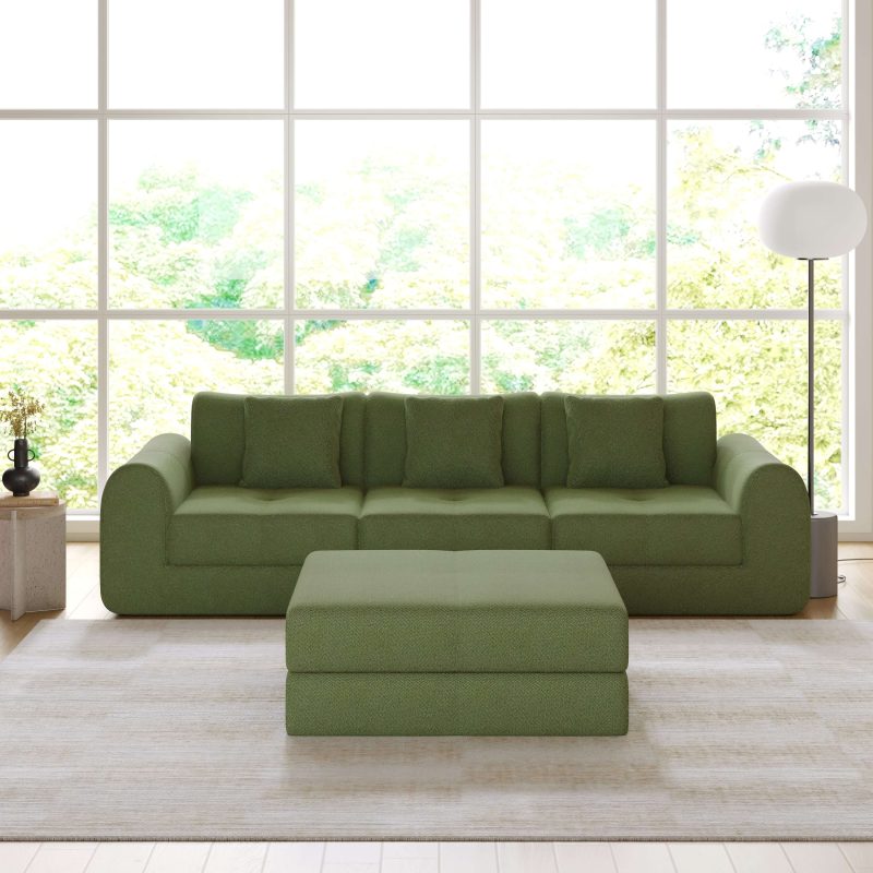 JASIWAY Convertible Modular Sofa Bed Floor Combine Freely