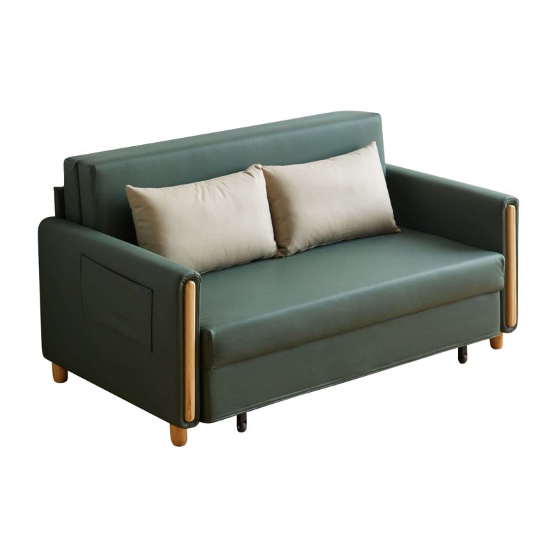 JASIWAY 3 in 1 Sleeper Sofa Convertible Pull Out Couch Bed with Storage