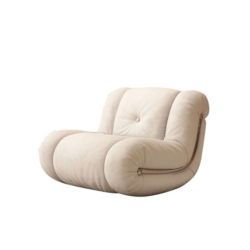 JASIWAY Rocking Sofa Leisure Chair Recliner Single Sofa with Comfortable Backrest