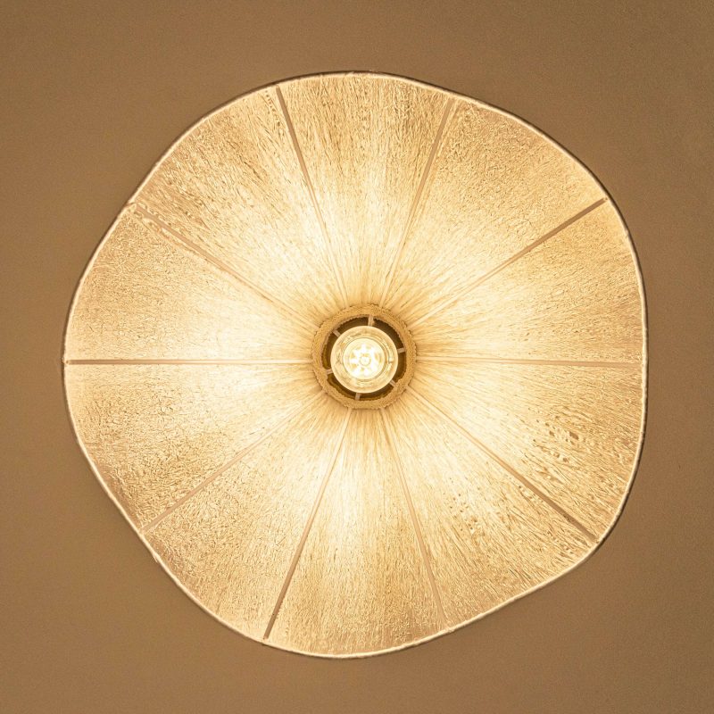 JASIWAY Light Dimmable Geometric Fabric Chandelier