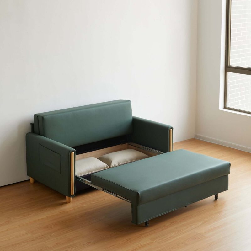 JASIWAY 3 in 1 Sleeper Sofa Convertible Pull Out Couch Bed with Storage