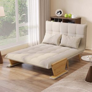 Hausfurn 3-in-1 Folding Sofa Chair Bed with Armrests – 3 Sizes Available