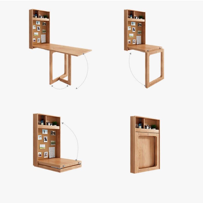 Hausfurn Wall-Mounted Folding Dining Table Bar Table Space Saving