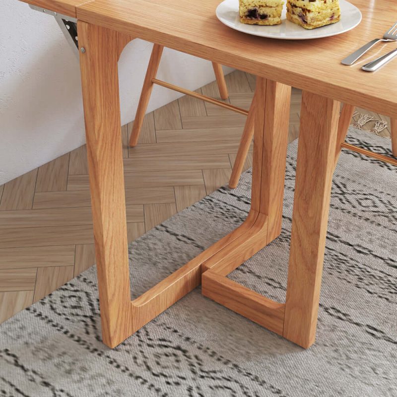 Hausfurn Wall-Mounted Folding Dining Table Bar Table Space Saving