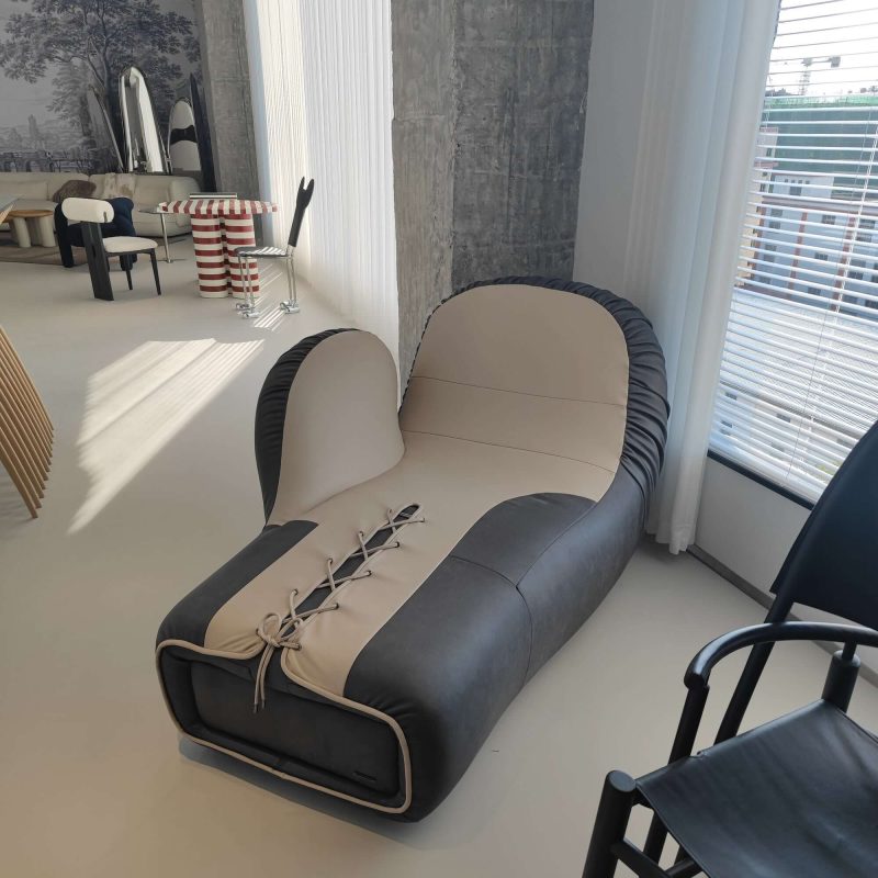 RINGCHEN Special-Shaped Lazy Sofa Chair Gym Boxing Gloves Chaise Longue–Lead Time within 60 Days