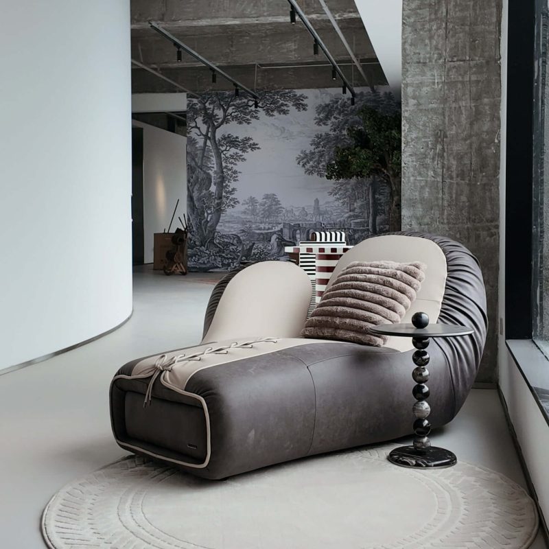 RINGCHEN Special-Shaped Lazy Sofa Chair Gym Boxing Gloves Chaise Longue–Lead Time within 60 Days
